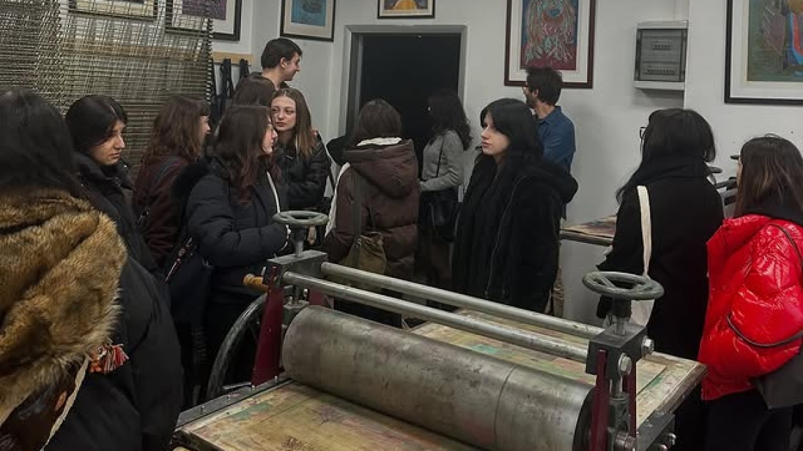 YEDİTEPE ÜNİVERSİTESİ GÜZEL SANATLAR FAKÜLTESİNİ ZİYARET ETTİK.