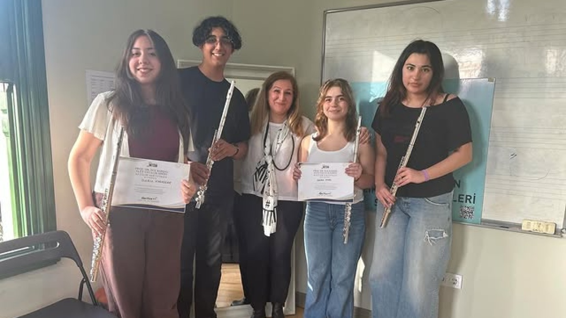 PROF. ECE KARŞAL'IN “FLÜT USTALIK SINIFI”ÇALIŞMASINA KATILDIK.