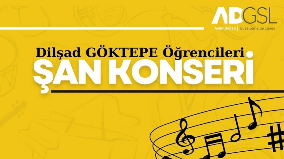 DİLŞAD GÖKTEPE’NİN HAZIRLADIĞI ŞAN KONSERİNİ BAŞARILI BİR ŞEKİLDE GERÇEKLEŞTİRDİK.