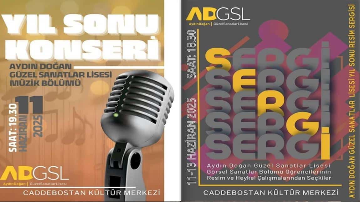 YIL SONU KONSERİ VE YIL SONU SERGİMİZİ GERÇEKLEŞTİRDİK.